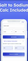 Low Sodium Intake Tracker screenshot 2