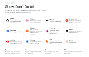 Peerlist screenshot 3