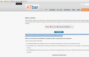 ATbar screenshot 1