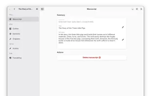 Scriptorium screenshot 1