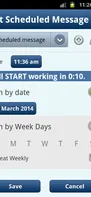 Autoresponder + SMS Scheduler screenshot 3