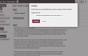 Lektor screenshot 1