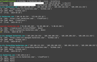 Knockpy screenshot 1