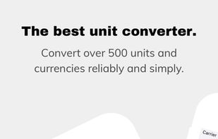 Unity - Unit & Currency Converter. screenshot 1