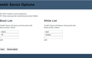 Tumblr Savior screenshot 1