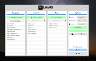 FocusOS screenshot 1
