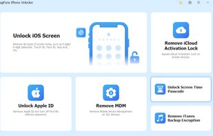 MagFone iPhone Unlocker interface