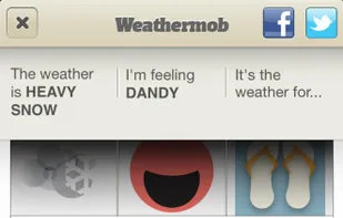 Weathermob screenshot 1