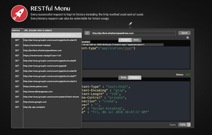 RESTful Menu screenshot 1