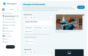 ?? Welcome messages to new members and private onboarding