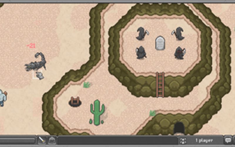 BrowserQuest Is A Massively-Multiplayer Adventure Game Written In