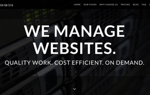 Webmaster On Site screenshot 1