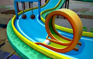 Mini Golf 3D City Stars Arcade screenshot 1