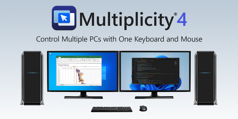 Multiplicity 4 released with Seamless Display, support for ARM devices, and much more image