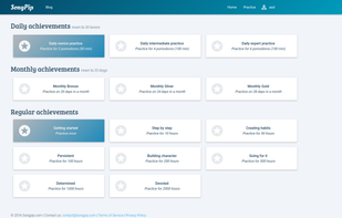 Achievements - repeatable and permanent