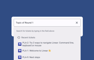 Integrated with Jira and Linear