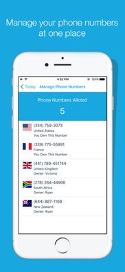 Get phone numbers in 58 countries with a click of a button