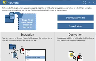 FileCryptor screenshot 1