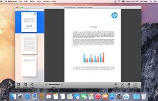 HP Easy Scan screenshot 1