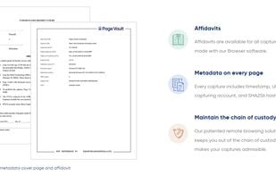 Page Vault screenshot 1