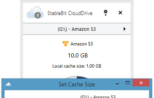 StableBit CloudDrive screenshot 1