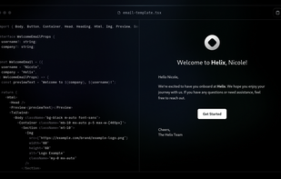 React Email screenshot 1