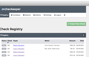 Checkeeper screenshot 1