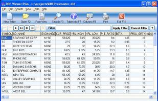 DBF Viewer Plus screenshot 1