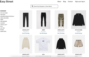 Easy Street homepage