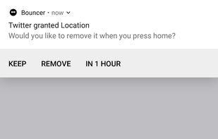Bouncer Android app screenshot 1