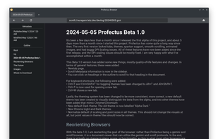 Profectus screenshot 1