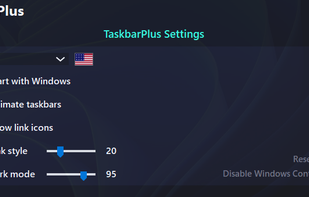 TaskbarPlus screenshot 1