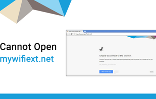 Mywifiext – Netgear Extender setup webpage screenshot 1
