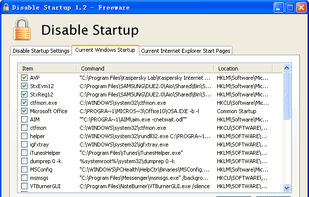 Disable Startup screenshot 1
