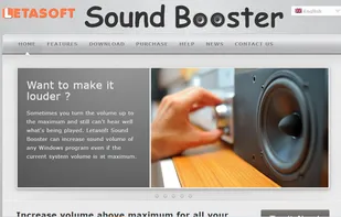 Letasoft Sound Booster screenshot 1