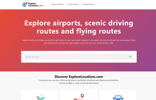 ExploreLocations.com screenshot 1
