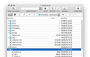 Cyberduck screenshot 1