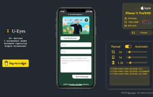 U-Eyes: Mobile Devices Simulator screenshot 1