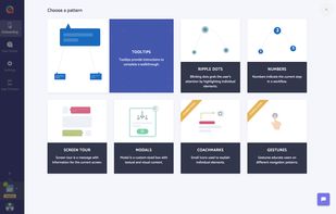 Onboarding patterns 