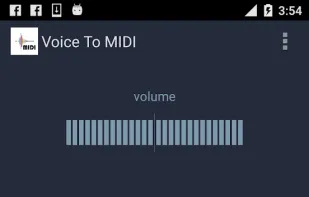 Voice to MIDI screenshot 1