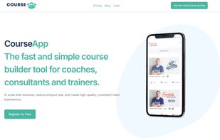 CourseApp screenshot 1