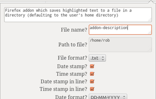 Save Text To File screenshot 2