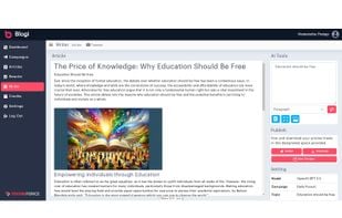 Blogi AI Writer screenshot 1