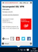 Securepoint VPN Client screenshot 1