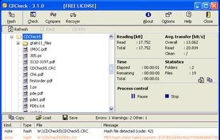 CDCheck screenshot 1