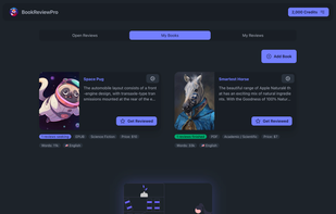 BookReviewPro screenshot 1