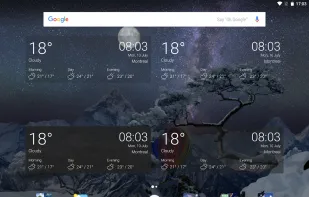 Realistic Weather All Seasons Live Wallpaper screenshot 1