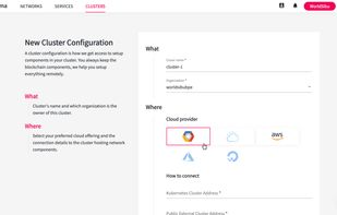 You can always reference your own cluster. Keeping control of everything, forever.