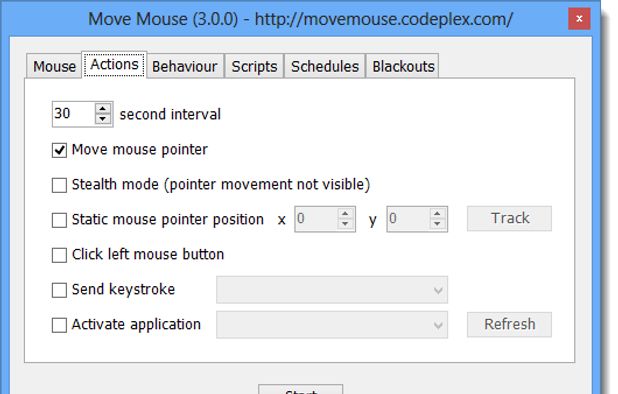 Move Mouse: Simple application that simulates user activity | AlternativeTo