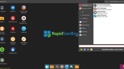 RapidSeedbox.com screenshot 1